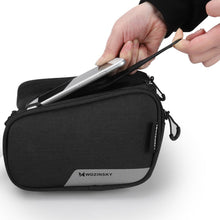 Заредете изображение във визуализатора на галерията – Wozinsky frame bike bag phone holder for 6.5 inch 1.5l black (WBB14BK) - TopMag
