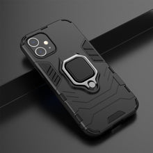 Заредете изображение във визуализатора на галерията – Ring Armor Case Kickstand Tough Rugged Cover for iPhone 12 mini blue - TopMag
