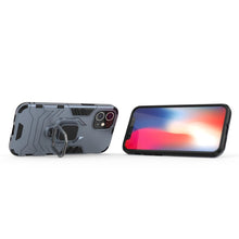 Заредете изображение във визуализатора на галерията – Ring Armor Case Kickstand Tough Rugged Cover for iPhone 12 mini blue - TopMag
