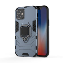 Заредете изображение във визуализатора на галерията – Ring Armor Case Kickstand Tough Rugged Cover for iPhone 12 mini blue - TopMag
