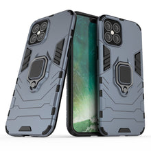 Заредете изображение във визуализатора на галерията – Ring Armor Case Kickstand Tough Rugged Cover for iPhone 12 Pro Max blue - TopMag
