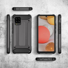 Заредете изображение във визуализатора на галерията – Hybrid Armor Case Tough Rugged Cover for Samsung Galaxy A42 5G black - TopMag
