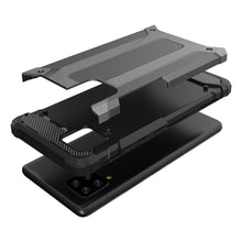 Заредете изображение във визуализатора на галерията – Hybrid Armor Case Tough Rugged Cover for Samsung Galaxy A42 5G black - TopMag
