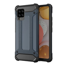 Заредете изображение във визуализатора на галерията – Hybrid Armor Case Tough Rugged Cover for Samsung Galaxy A42 5G blue - TopMag
