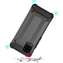 Заредете изображение във визуализатора на галерията – Hybrid Armor Case Tough Rugged Cover for Samsung Galaxy A42 5G golden - TopMag
