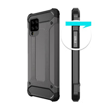 Заредете изображение във визуализатора на галерията – Hybrid Armor Case Tough Rugged Cover for Samsung Galaxy A42 5G silver - TopMag
