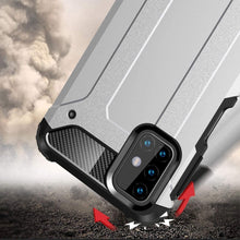 Заредете изображение във визуализатора на галерията – Hybrid Armor Case Tough Rugged Cover for Samsung Galaxy M31s golden - TopMag
