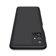 Заредете изображение във визуализатора на галерията – GKK 360 Protection Case Front and Back Case Full Body Cover Samsung Galaxy M51 black - TopMag
