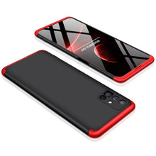 Заредете изображение във визуализатора на галерията – GKK 360 Protection Case Front and Back Case Full Body Cover Samsung Galaxy M51 black-red - TopMag
