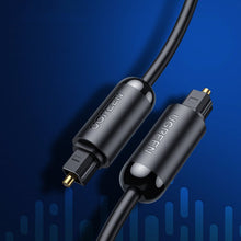 Заредете изображение във визуализатора на галерията – Ugreen optical cable audio cable 1.5 m digital optical fiber Toslink SPDIF gray (70891) - TopMag
