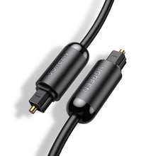 Заредете изображение във визуализатора на галерията – Ugreen optical cable audio cable 1.5 m digital optical fiber Toslink SPDIF gray (70891) - TopMag
