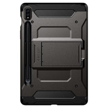 Заредете изображение във визуализатора на галерията – SPIGEN TOUGH ARMOR PRO GALAXY TAB S7 11.0 T870 / T875 GUNMETAL - TopMag
