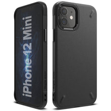 Заредете изображение във визуализатора на галерията – Ringke Onyx Durable TPU Case Cover for iPhone 12 mini black (OXAP0021) - TopMag
