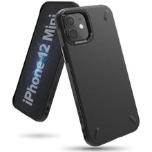 Заредете изображение във визуализатора на галерията – Ringke Onyx Durable TPU Case Cover for iPhone 12 mini black (OXAP0021) - TopMag

