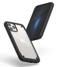 Заредете изображение във визуализатора на галерията – Ringke Fusion X case armored cover with frame for iPhone 12 Pro / iPhone 12 black (FUAP0024) - TopMag
