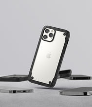 Заредете изображение във визуализатора на галерията – Ringke Fusion X case armored cover with frame for iPhone 12 Pro / iPhone 12 black (FUAP0024) - TopMag
