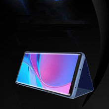 Заредете изображение във визуализатора на галерията – Clear View Case cover for Samsung Galaxy M31s blue - TopMag
