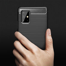 Заредете изображение във визуализатора на галерията – Carbon Case Flexible Cover TPU Case for Samsung Galaxy M31s black - TopMag
