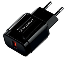 Заредете изображение във визуализатора на галерията – Wozinsky USB wall charger black (WWC-B02) - TopMag
