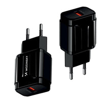 Заредете изображение във визуализатора на галерията – Wozinsky USB wall charger black (WWC-B02) - TopMag
