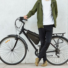 Заредете изображение във визуализатора на галерията – Wozinsky frame bike bag 5L gray (WBB15BK) - TopMag
