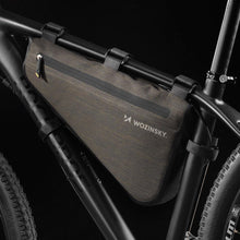 Заредете изображение във визуализатора на галерията – Wozinsky frame bike bag 5L gray (WBB15BK) - TopMag
