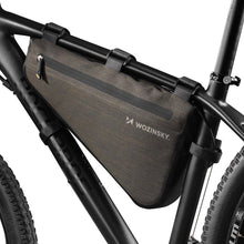 Заредете изображение във визуализатора на галерията – Wozinsky frame bike bag 5L gray (WBB15BK) - TopMag
