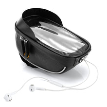 Заредете изображение във визуализатора на галерията – Wozinsky bike handlebar bag with phone case 1l black (WBB16BK) - TopMag
