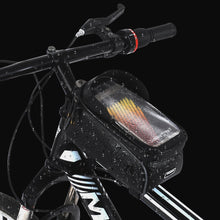 Заредете изображение във визуализатора на галерията – Wozinsky frame bike bag with phone case 2l black (WBB17BK) - TopMag
