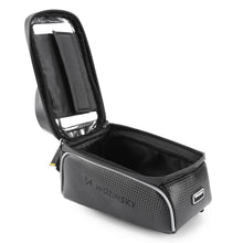 Заредете изображение във визуализатора на галерията – Wozinsky frame bike bag with phone case 2l black (WBB17BK) - TopMag

