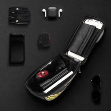 Заредете изображение във визуализатора на галерията – Wozinsky bike handlebar bag 1l phone pouch black (WBB18BK) - TopMag

