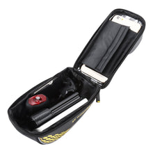 Заредете изображение във визуализатора на галерията – Wozinsky bike handlebar bag 1l phone pouch black (WBB18BK) - TopMag

