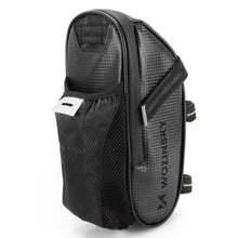 Заредете изображение във визуализатора на галерията – Wozinsky bike saddle bag 1.5 l black (WBB20BK) - TopMag
