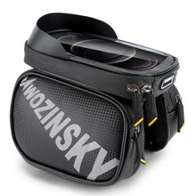 Заредете изображение във визуализатора на галерията – Wozinsky frame bike bag with phone case 1.5l black (WBB21BK) - TopMag
