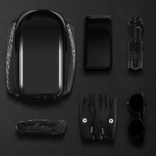 Заредете изображение във визуализатора на галерията – Wozinsky frame bike bag with phone case 1.5l black (WBB21BK) - TopMag

