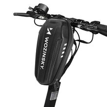 Заредете изображение във визуализатора на галерията – Wozinsky waterproof scooter handlebar bag 2l handlebar bag black (WSB3BK) - TopMag
