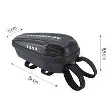 Заредете изображение във визуализатора на галерията – Wozinsky waterproof scooter handlebar bag 2l handlebar bag black (WSB3BK) - TopMag
