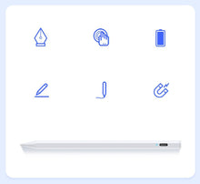 Заредете изображение във визуализатора на галерията – Dux Ducis stylus pen for Apple iPad (classic version) white - TopMag
