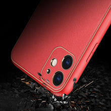 Заредете изображение във визуализатора на галерията – Dux Ducis Yolo elegant case made of soft TPU and PU leather for iPhone 12 mini red - TopMag
