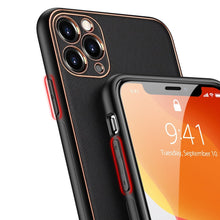 Заредете изображение във визуализатора на галерията – Dux Ducis Yolo elegant case made of soft TPU and PU leather for iPhone 12 Pro black - TopMag
