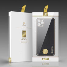 Заредете изображение във визуализатора на галерията – Dux Ducis Yolo elegant case made of soft TPU and PU leather for iPhone 12 Pro black - TopMag
