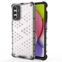 Заредете изображение във визуализатора на галерията – Honeycomb case for Samsung Galaxy A14 armored hybrid cover transparent
