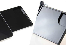 Заредете изображение във визуализатора на галерията – Car steering wheel tray and seat back tray table 2in1 for laptop food drink hm-1504b - TopMag
