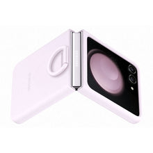 Заредете изображение във визуализатора на галерията – Silicone case with holder for Samsung Galaxy Z Flip 5 - purple
