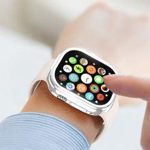 Заредете изображение във визуализатора на галерията – Dux Ducis Apple Watch Ultra case alone 49 mm flexible smartwatch case silver
