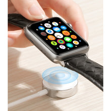 Заредете изображение във визуализатора на галерията – Joyroom S-IW001S inductive charger for Apple Watch with USB cable 1.2 m white
