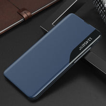 Заредете изображение във визуализатора на галерията – Eco Leather View Case Cover for Xiaomi Redmi Note 12 Pro / Poco X5 Pro 5G with Flip Stand Black
