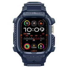 Заредете изображение във визуализатора на галерията – Spigen Rugged Armor Pro case for Apple Watch Ultra 1 / 2 (49 mm) - navy blue
