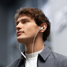 Заредете изображение във визуализатора на галерията – In-ear wired mini jack headphones with remote control Joyroom JR-EW01 - white
