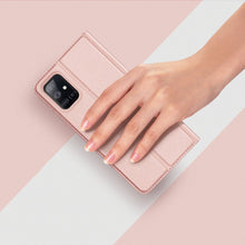 Заредете изображение във визуализатора на галерията – DUX DUCIS Skin Pro Bookcase type case for Samsung Galaxy M51 black - TopMag
